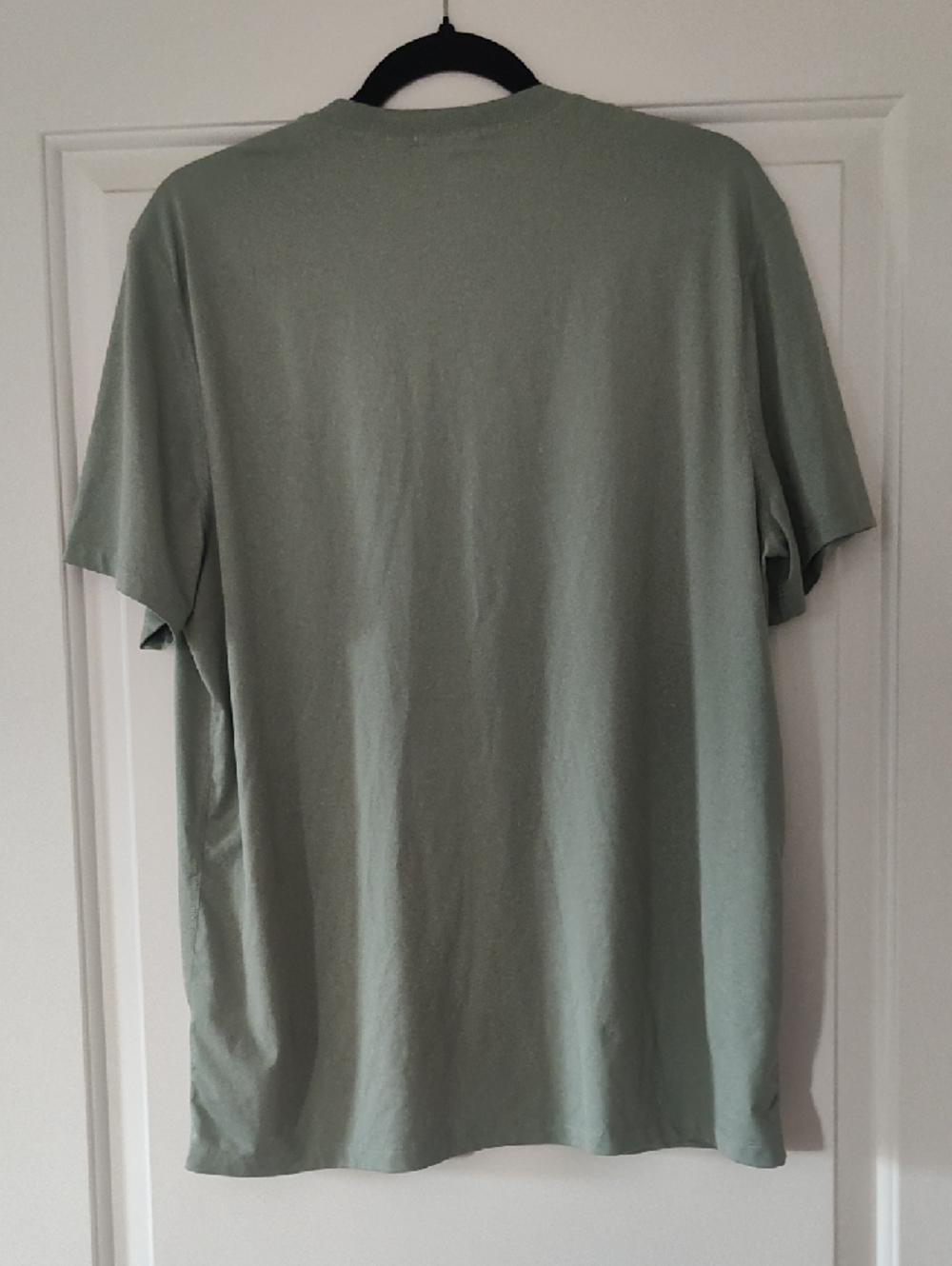 Marine Layer Sage Green Short Sleeve Tee with Sunset Palm Graphic - Picture 3 of 3